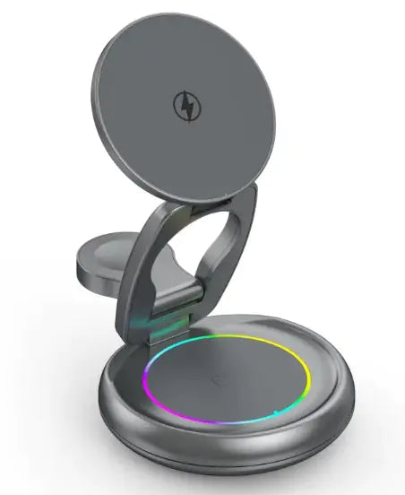 3-in-1 Rotatable Wireless Charger Stand
