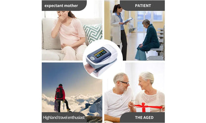 Fingertip Pulse Oximeter with LED Display