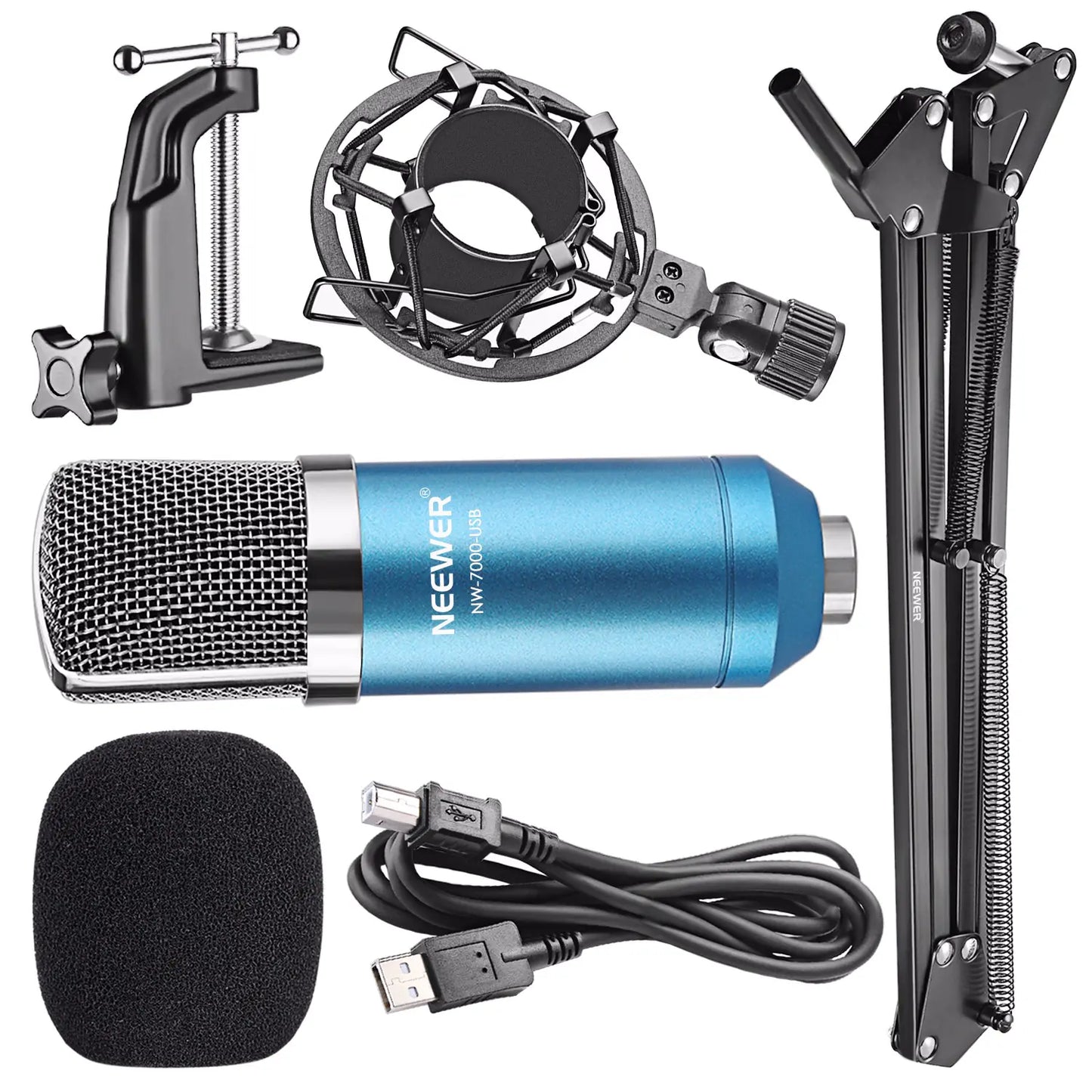 Professional USB Microphone Set