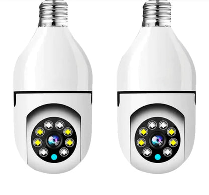 360° Angle-Free Smart Bulb Security Camera
