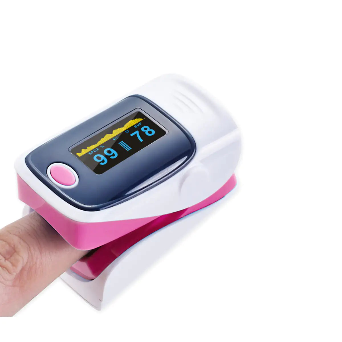 Fingertip Pulse Oximeter with LED Display