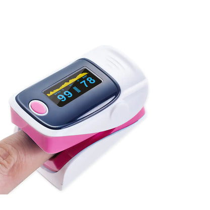Fingertip Pulse Oximeter with LED Display