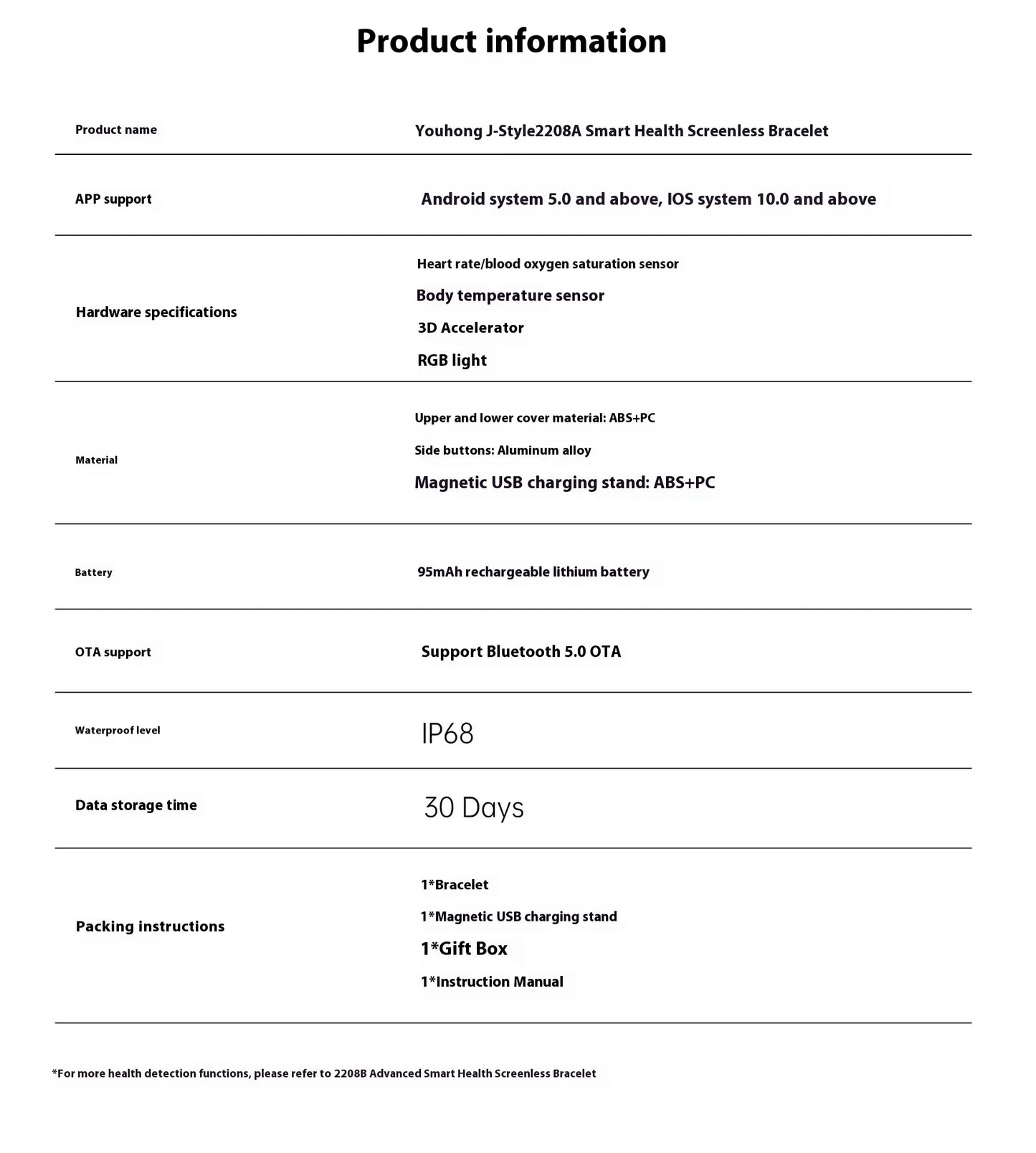 Smart Waterproof Sports Watch