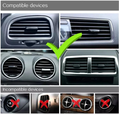 One-Touch Car Air Vent Mount Cell Phone Holder Clip