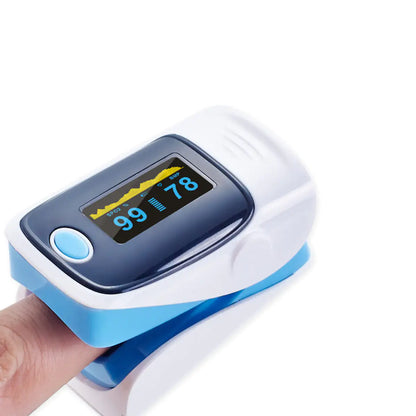 Fingertip Pulse Oximeter with LED Display