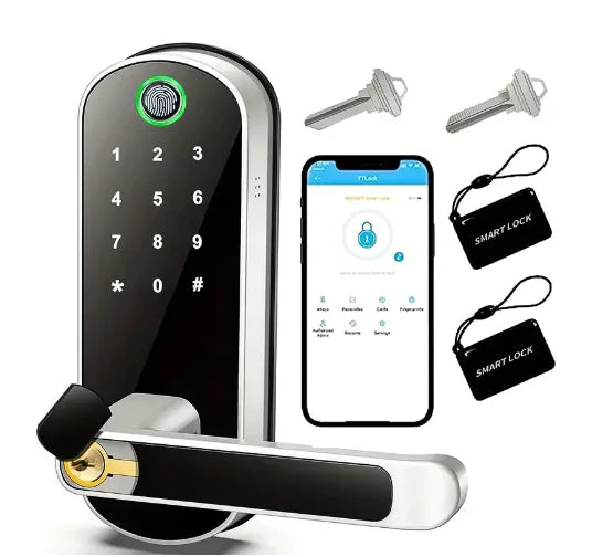 Smart Fingerprint Door Lock Set