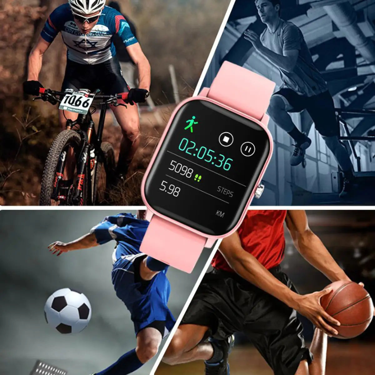 Smart Health and Activity Tracker Watch