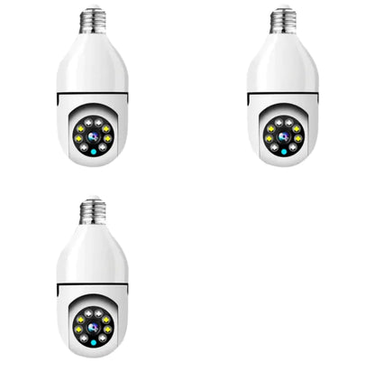 360° Angle-Free Smart Bulb Security Camera