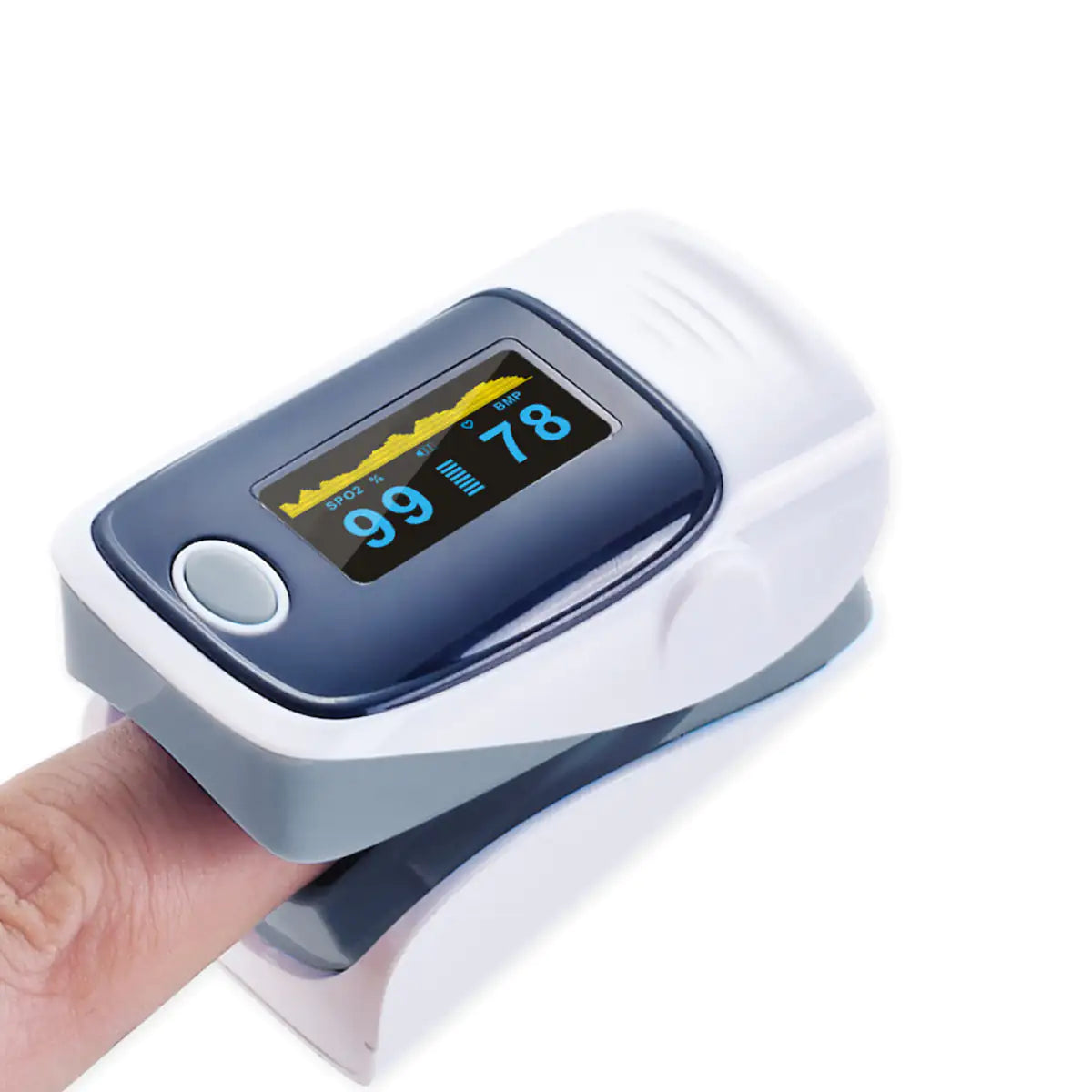 Fingertip Pulse Oximeter with LED Display