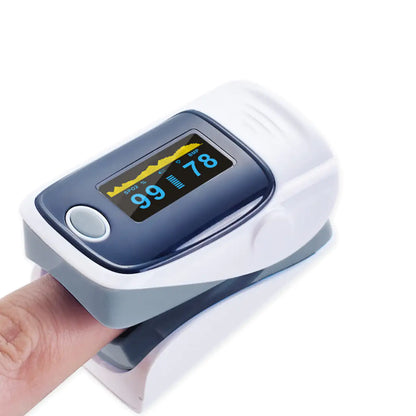 Fingertip Pulse Oximeter with LED Display