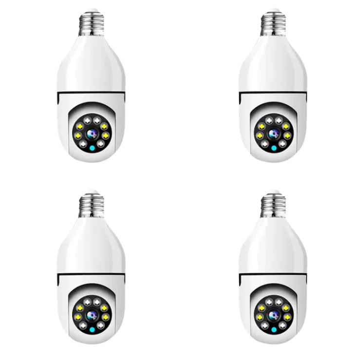 360° Angle-Free Smart Bulb Security Camera