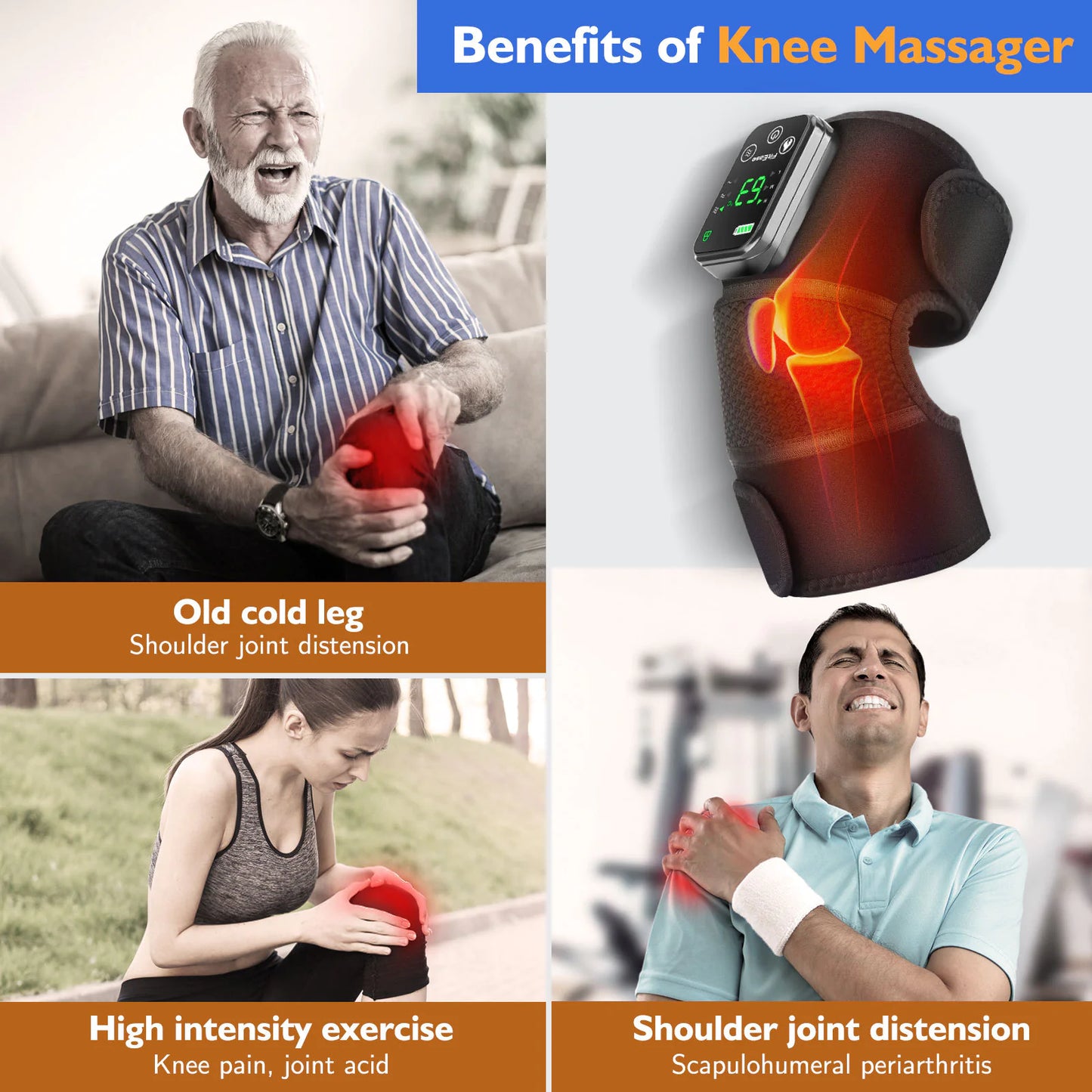 Intelligent Heating Vibration Massager