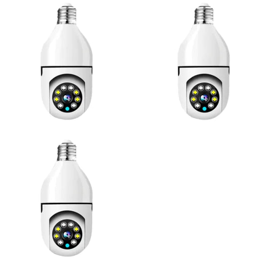 360° Angle-Free Smart Bulb Security Camera
