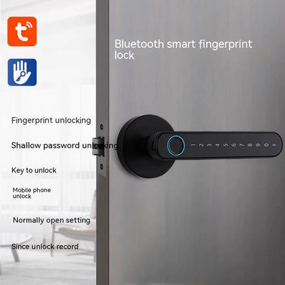Punch-Free Smart Fingerprint Door Lock