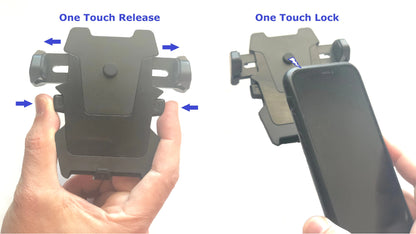 One-Touch Car Air Vent Mount Cell Phone Holder Clip