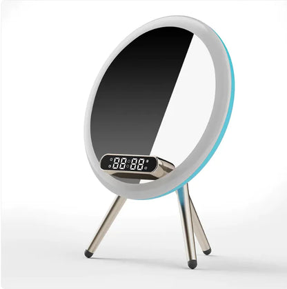Multi-Function LED Mirror Alarm Clock