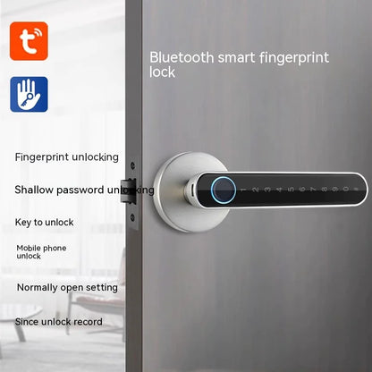 Punch-Free Smart Fingerprint Door Lock
