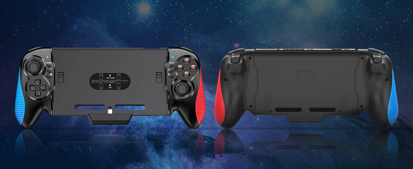 Dual Vibration Controller Grip Gamepad