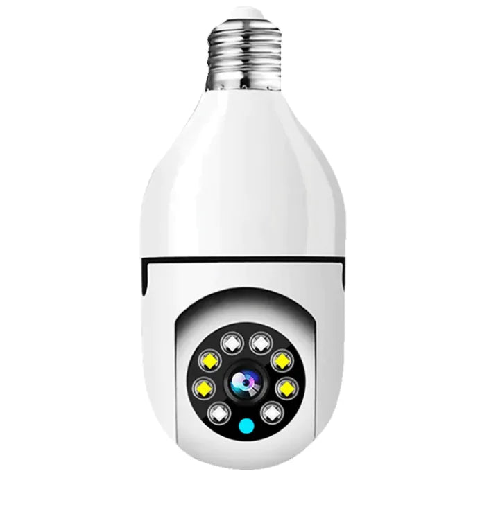 360° Angle-Free Smart Bulb Security Camera