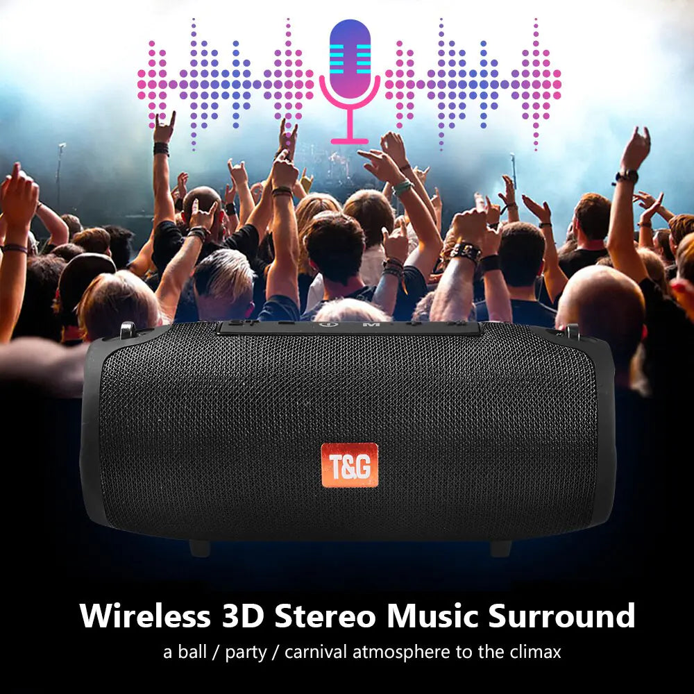 Large Waterproof Wireless Bluetooth Speaker