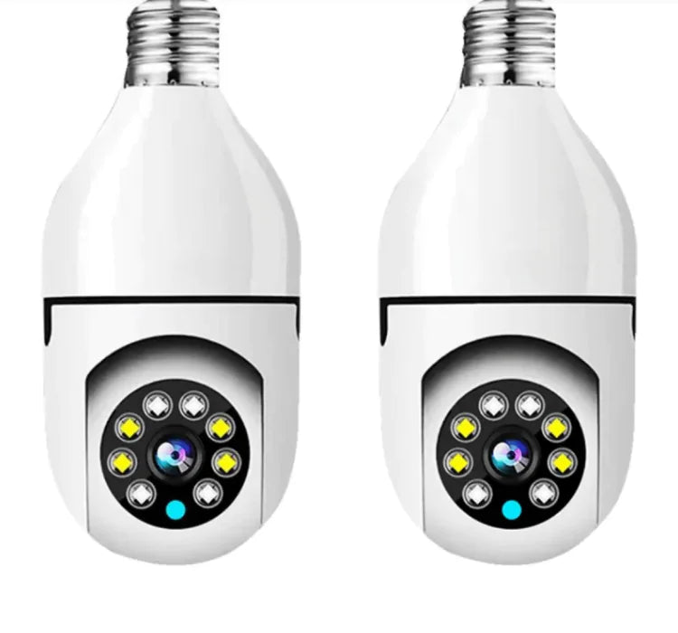 360° Angle-Free Smart Bulb Security Camera