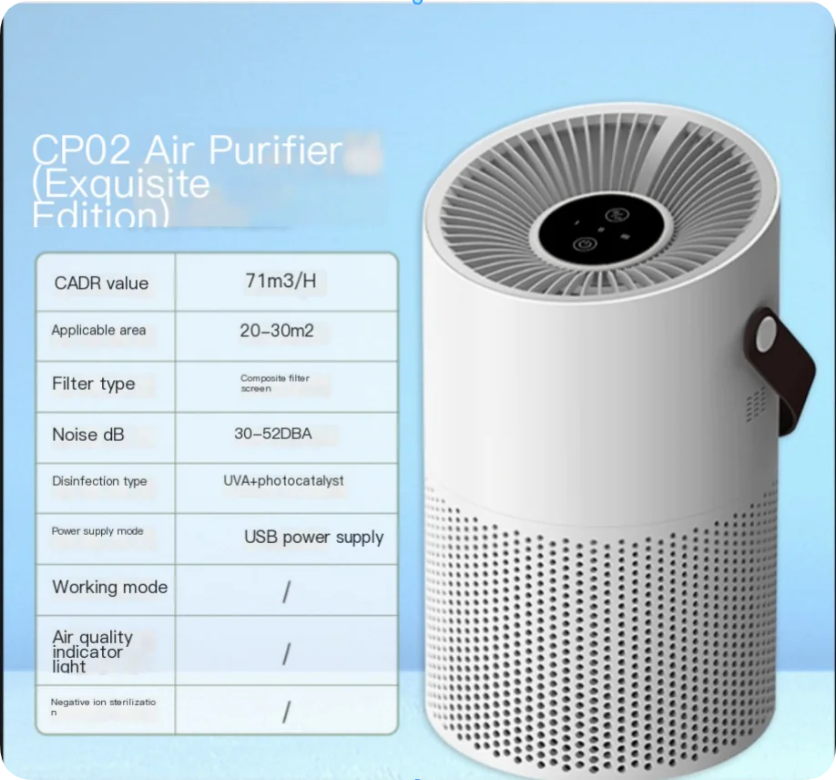 Portable Air Purifier and Sterilizer